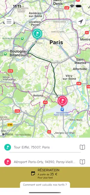 GOS VTC Chauffeur privé screenshot 2