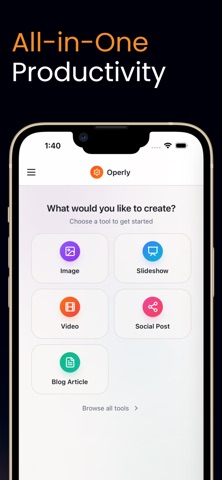 Operly - AI Workspace screenshot