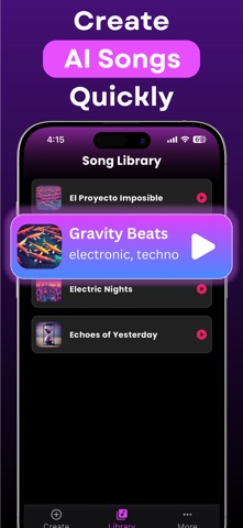 AI Song Generator AI Vocalist screenshot