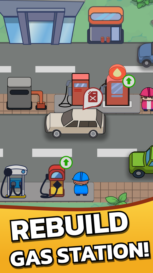 #2. Gas Station Z: Idle Defense (iOS) Podle: Fera Games sp. z o. o.