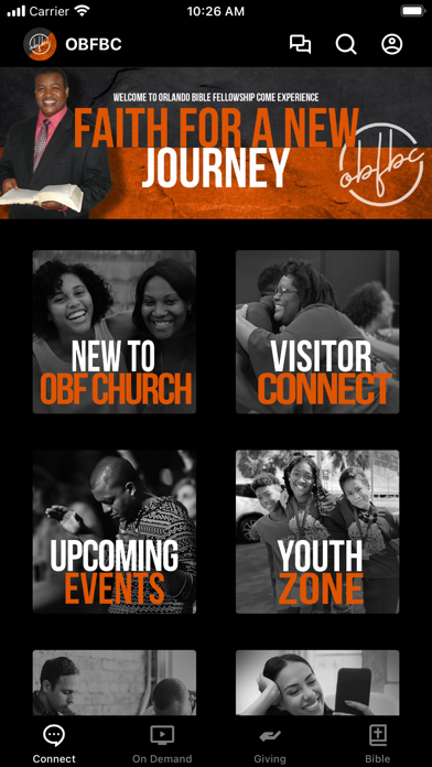 Screenshot 1 of Orlando Bible Fellowship App