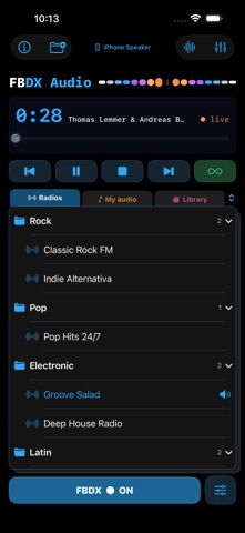 FBDX Audio Screenshot 1 of 5