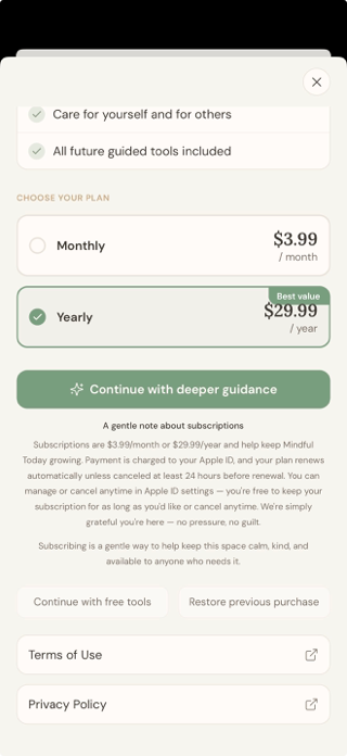 Mindful Today Screenshot 7 of 10