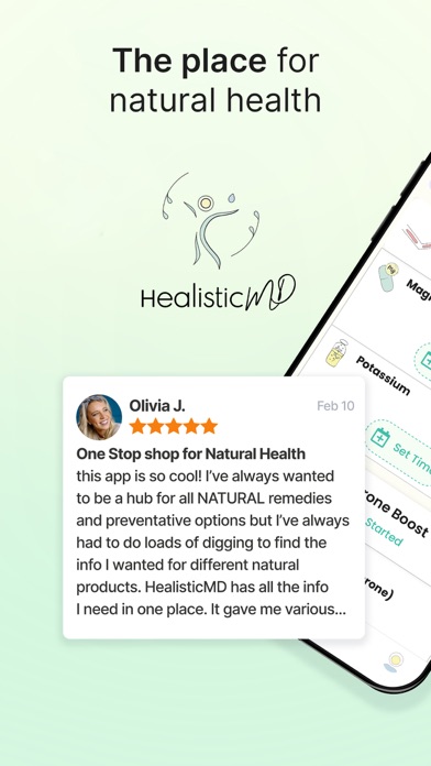 HealisticMD-Natural Treatments Screenshot