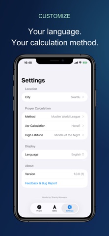 Adhan alarm app Screenshot 5 of 5