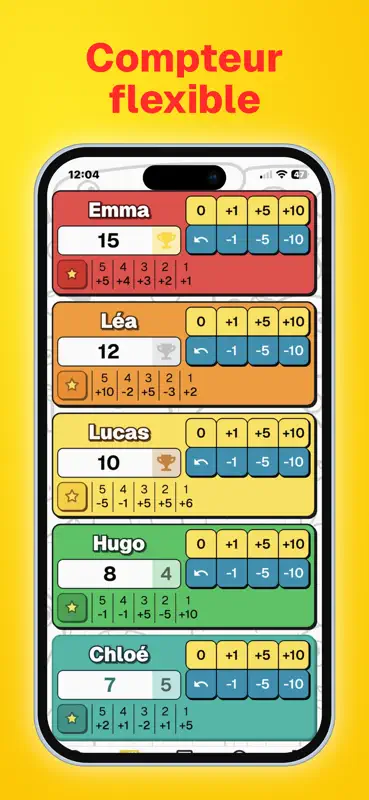 MyScoreTracker - Compteur screenshot 2 of 3