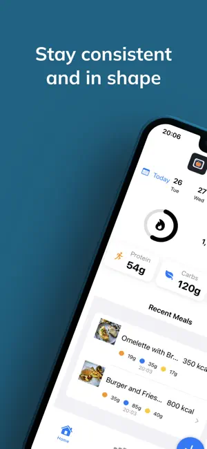 CalorieBot: AI Meal Tracker screenshot 1