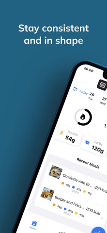 CalorieBot: AI Meal Tracker Screenshot 1 of 4