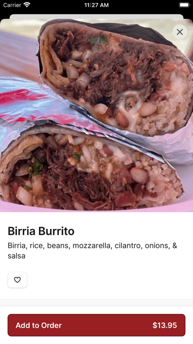 The Real Taco iPhone screenshot 3 - Food & Drink app