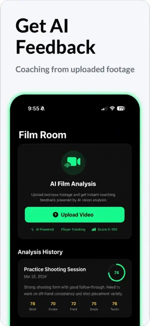 TheLacrosseApp screenshot 2