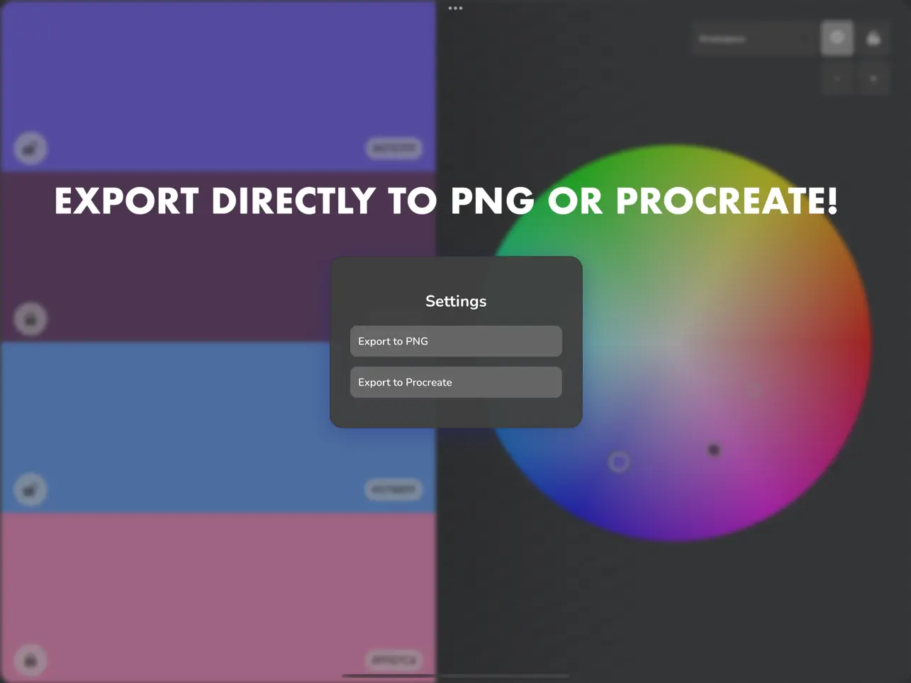 Screenshot #5 pour All Colors - Palette Generator