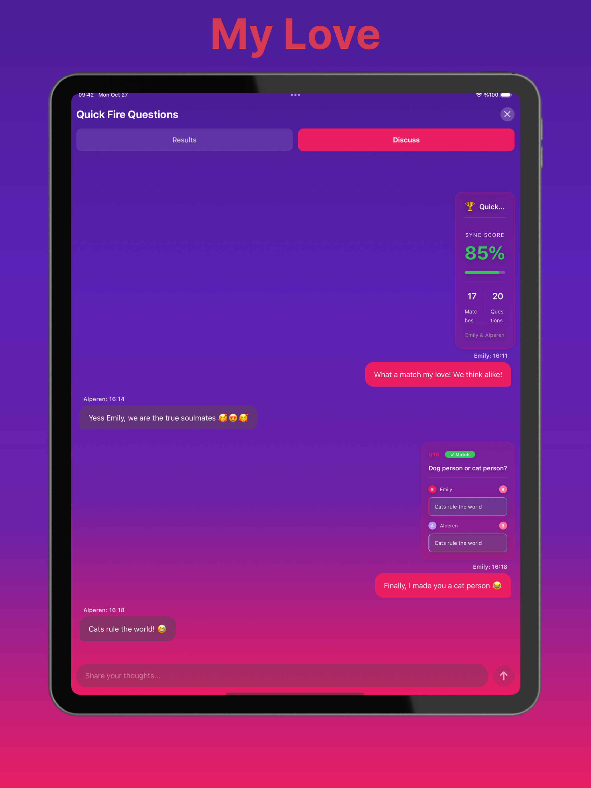 ILove : Couples Questions screenshot 14