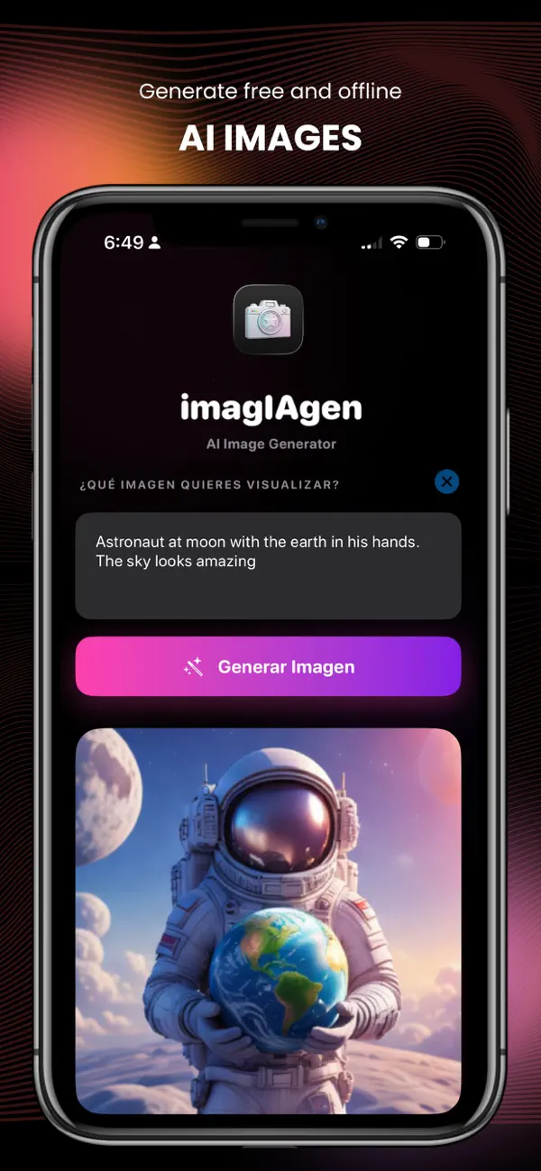 Screenshot #1 pour imagIAgen