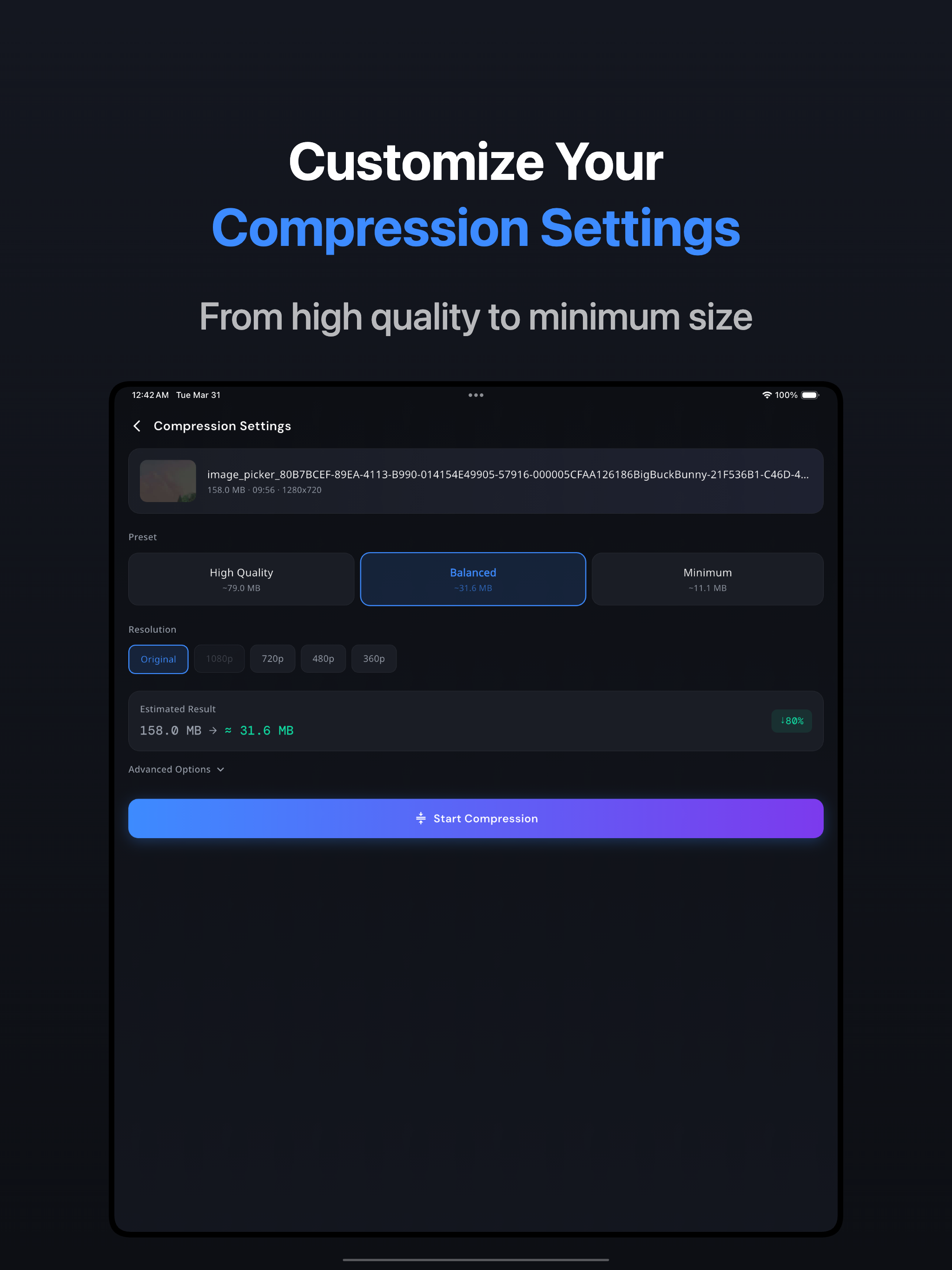 Video Compressor - Shrinker screenshot 7