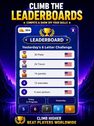 Scrambly iPad screenshot