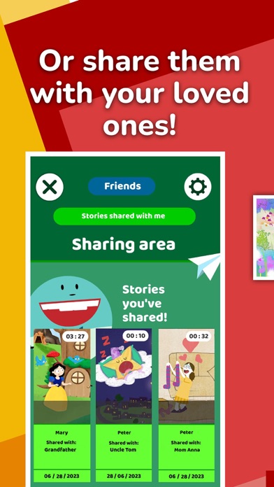 Inventeca: kids' storytelling Screenshot