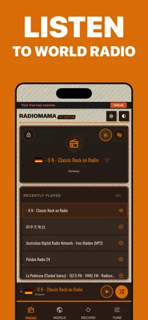 RadioMama - Radio & Sampler screenshot 1