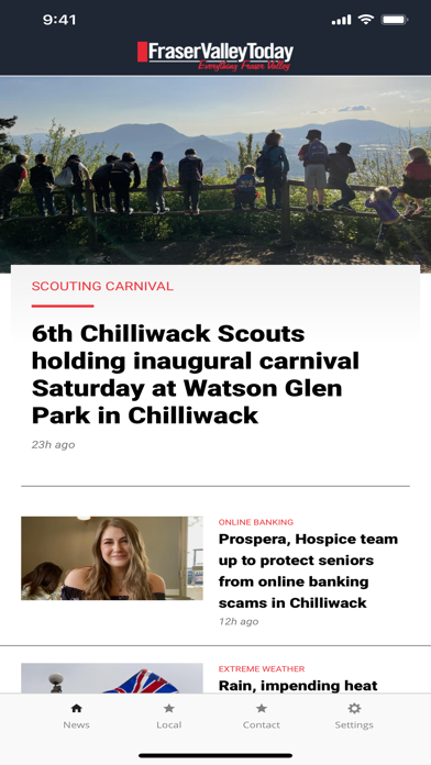 FraserValleyToday Screenshot