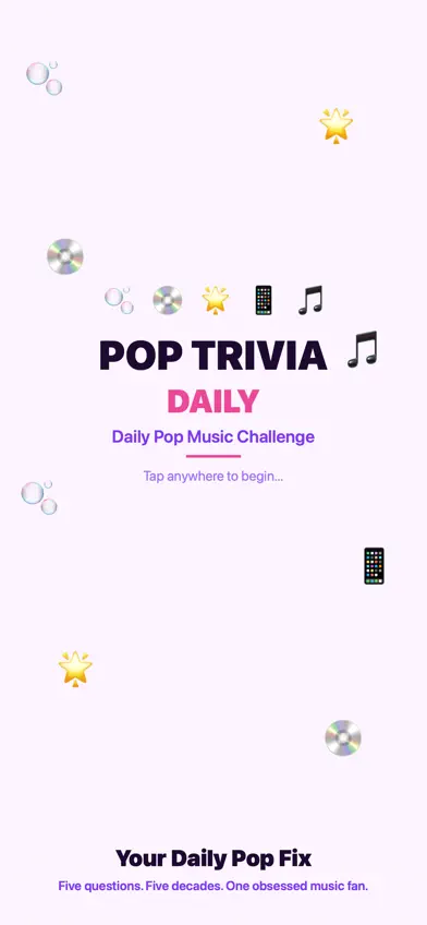 Pop Trivia Daily screenshot 1