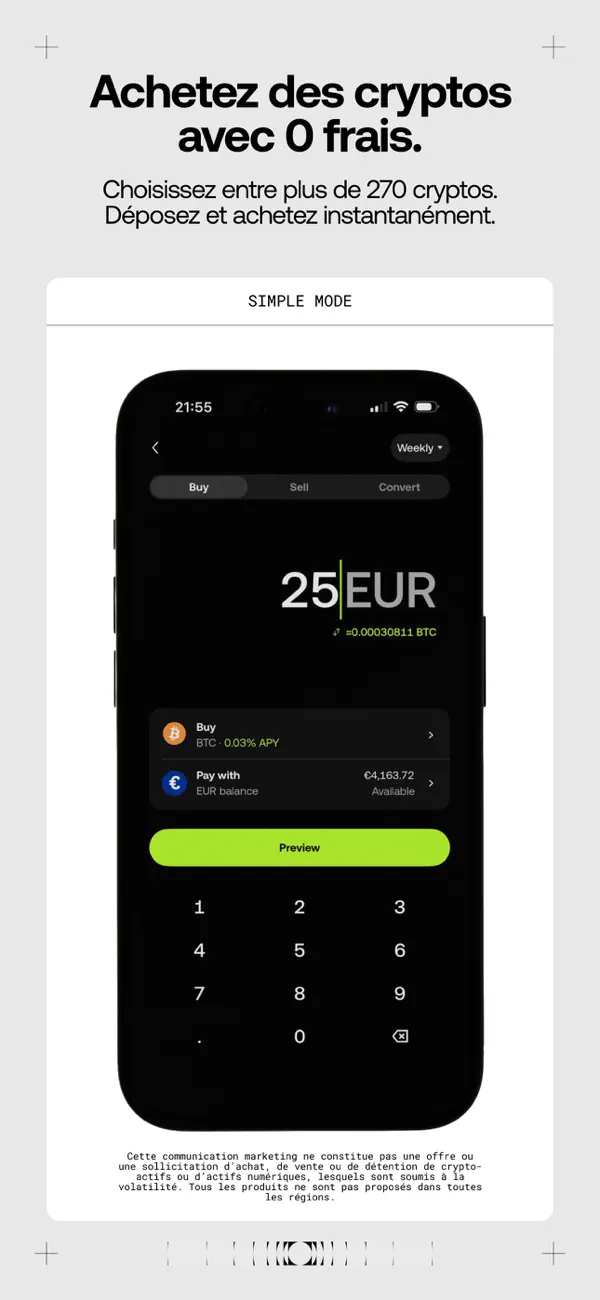 Screenshot #3 pour OKX - Achat & Earn BTC, DeFi