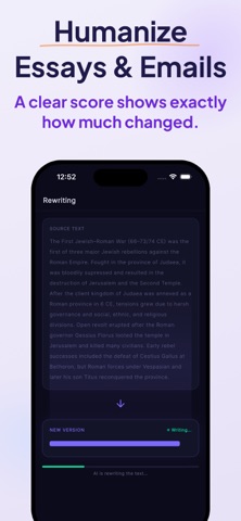 Humanize AI Paraphrase Tool AI Screenshot 3 of 4