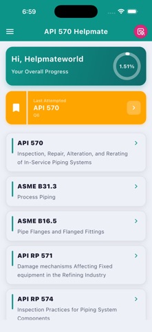 API 570 Helpmate Screenshot 2 of 9