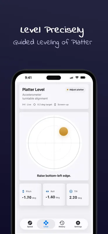 Phono Calibre: Set up Utility screenshot 3 of 8
