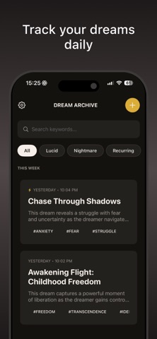 Dream Journal: AI analysis Screenshot 4 of 5