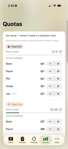 HuntSTX screenshot 1
