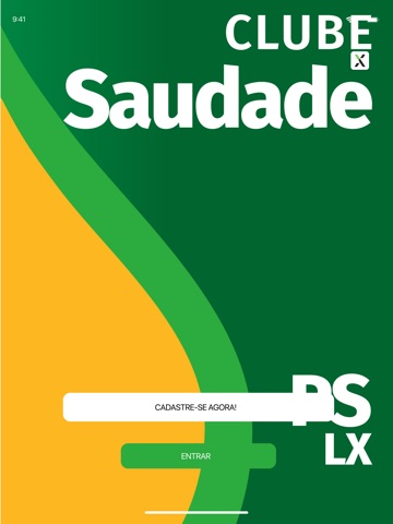 Clube Saudade iPad screenshot