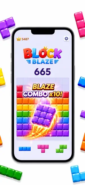 Block Blaze: Classic Puzzle screenshot 2