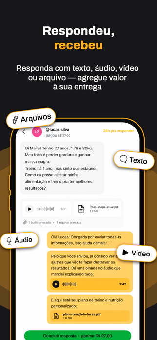 Creatye: Crie chats e ofertas Screenshot 2 of 6