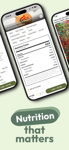 Meels: Chef-Prepared Meals iPhone screenshot