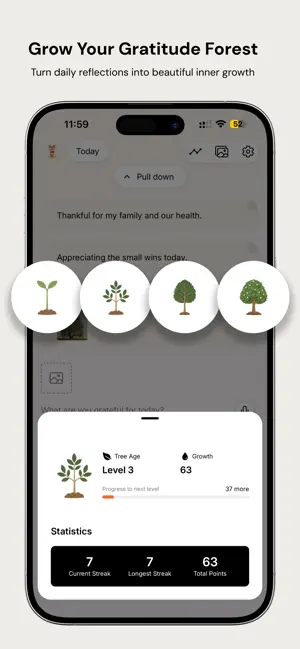 Deerly: Gratitude Journal screenshot 4