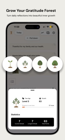 Deerly: Gratitude Journal screenshot