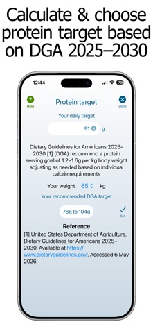 Protein Counter and Tracker Screenshot 2 of 10