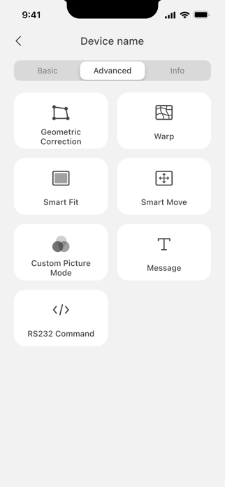 Optoma Smart Control Screenshot 3 of 6