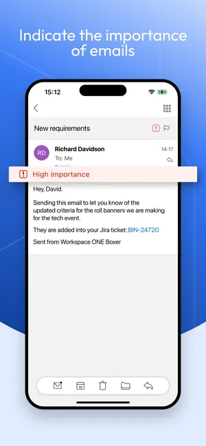 Boxer - Workspace ONE screenshot 4