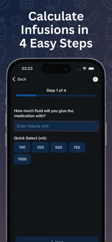 Easy Infusion Calculator screenshot 2