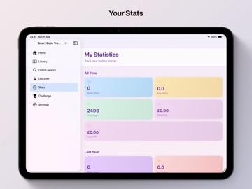 Smart Book Tracker ipad screenshot 3