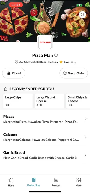 Pizza Man Pleasley screenshot 2