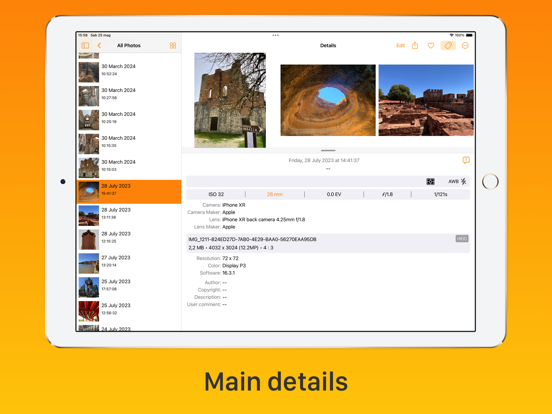 Screenshot #4 pour PhotInfo NG