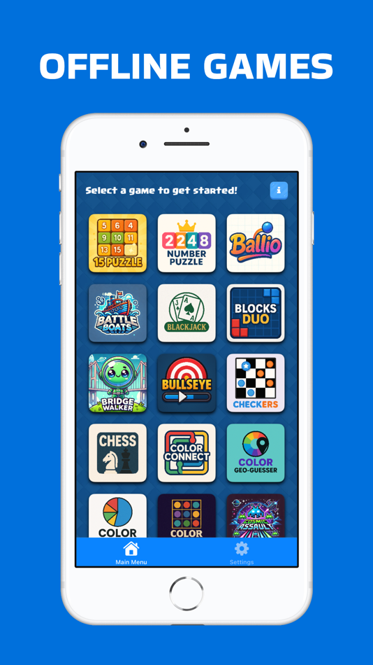 #2. No Wifi Mini Games (iOS) 来自: Jordan DiOrazio