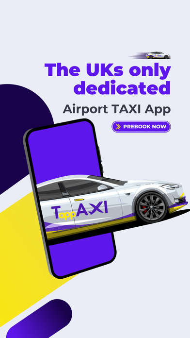 Airport Taxi app UK: TappAXI Screenshot