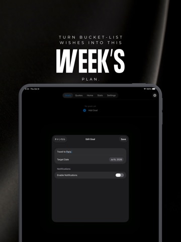 TimeLeft-Pocket Life Countdown iPad screenshot