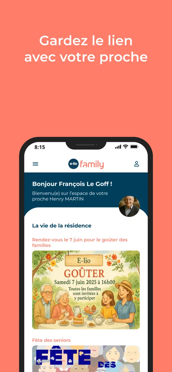 Screenshot #1 pour E-lio Family