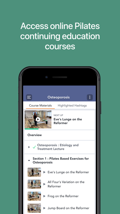 PHI Pilates Connect iPhone screenshot 3 - Health & Fitness app