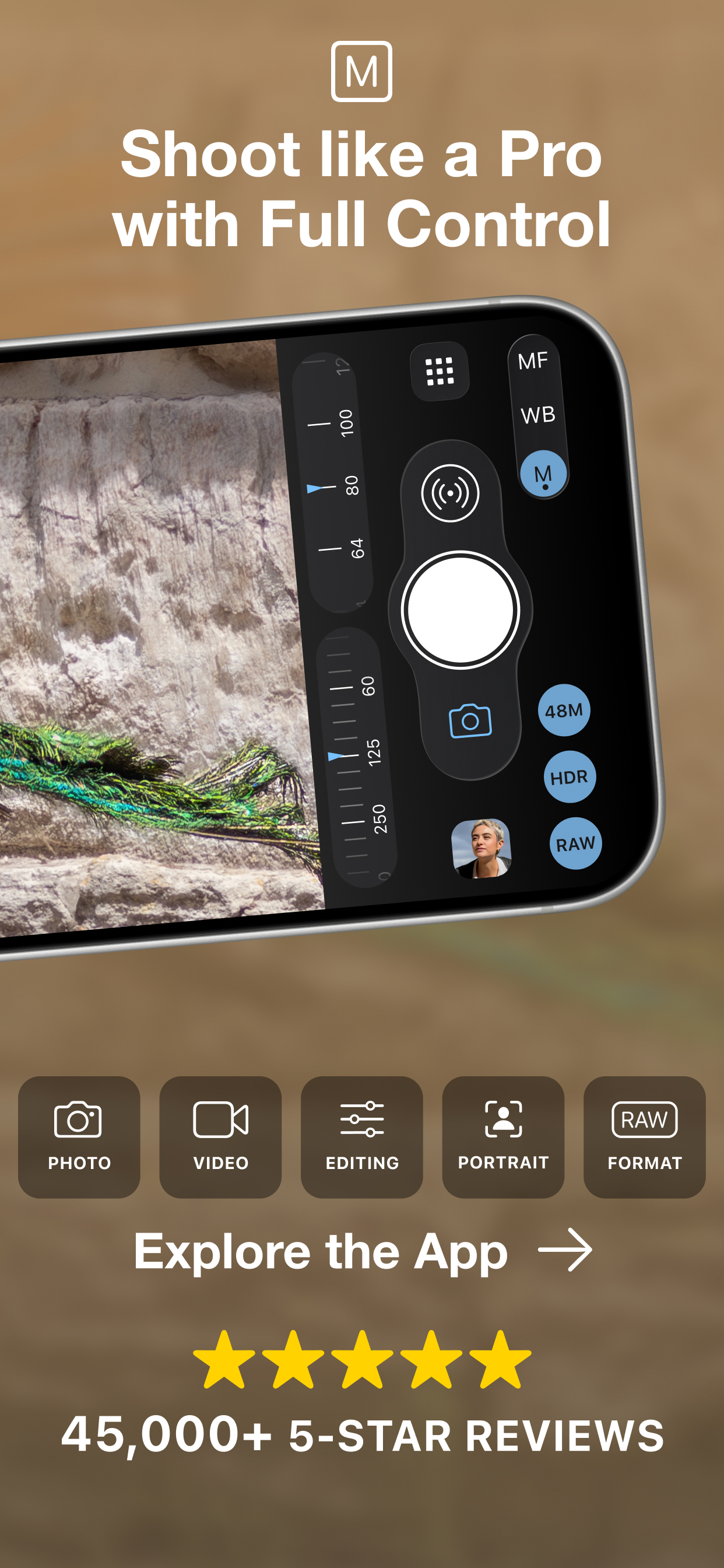 ProCamera. Professional Camera screenshot 3