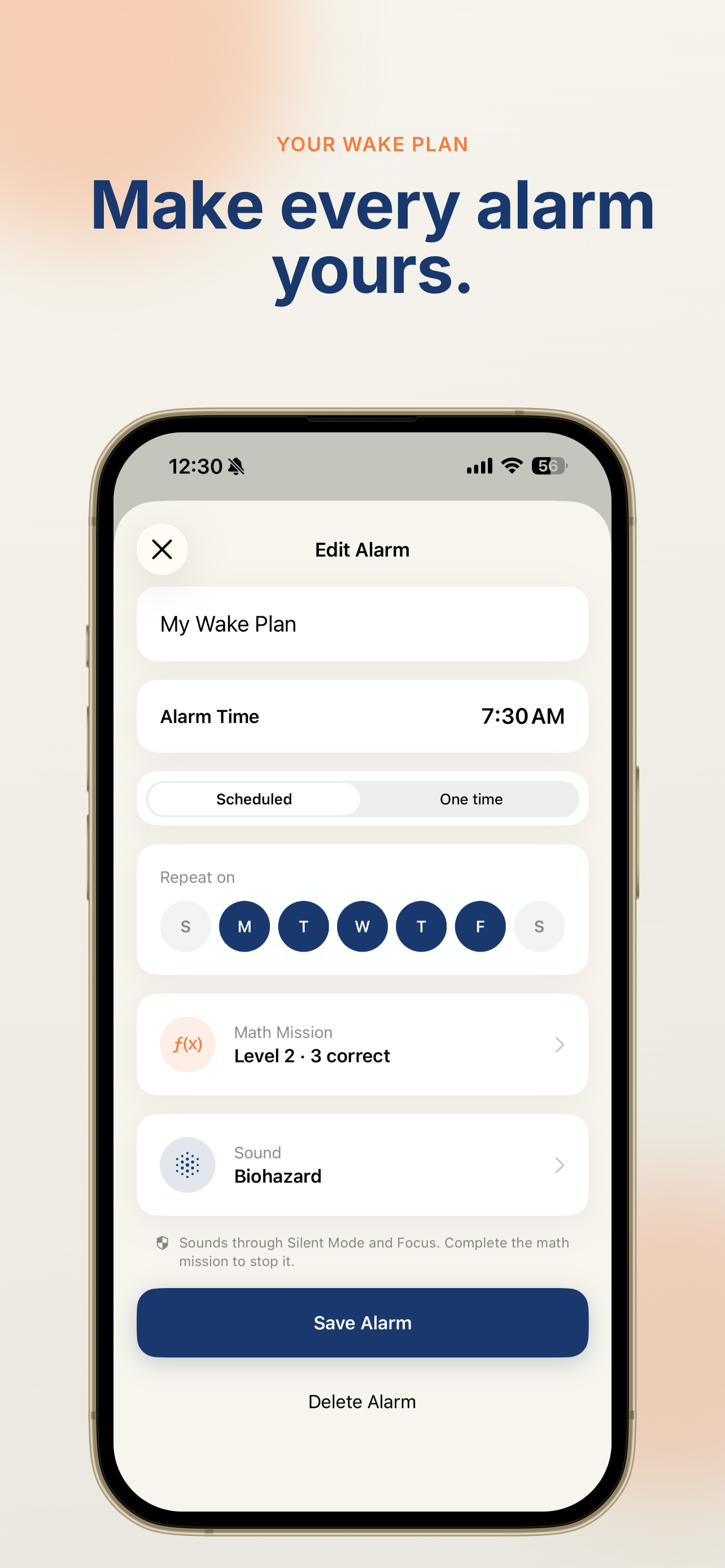 RiseNow: Wake Up Alarm screenshot 3