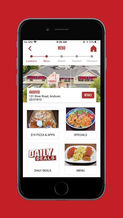 Chateau Restaurant Screenshot